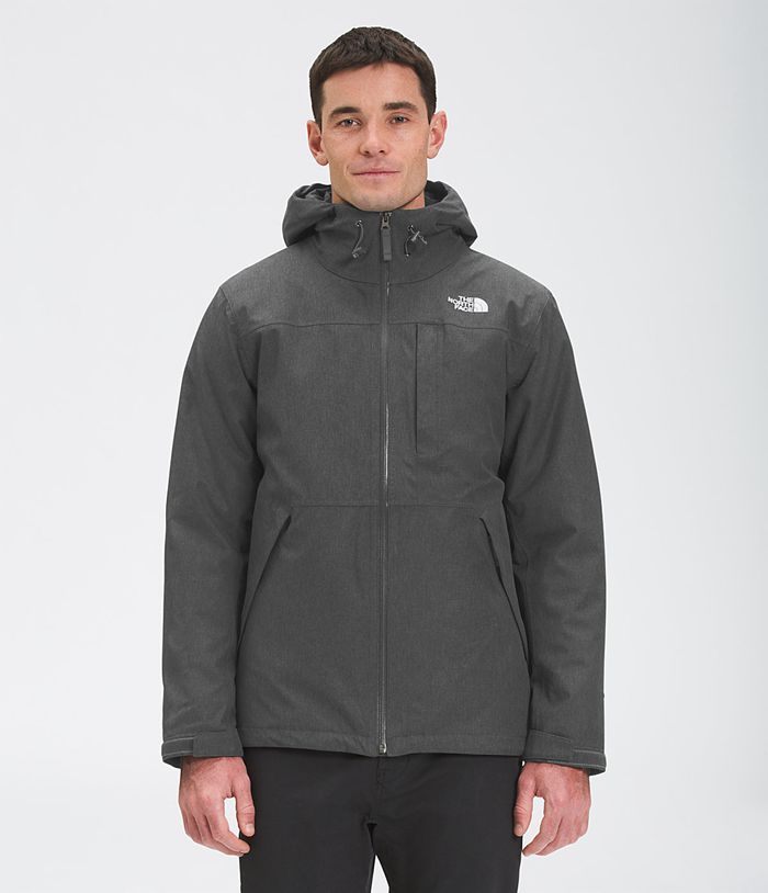 The North Face Puffer Jacket Tour Triclimate® Dark Grey - Mens - Thailand SDAXK-0264